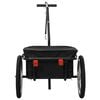 vidaXL Bike Trailer/Hand Wagon 155x60x83 cm Steel Black