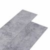 vidaXL Self-adhesive PVC Flooring Planks Cement Grey 30.5 x 61 cm