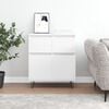 vidaXL Sideboard White 60x35x70 cm Engineered Wood
