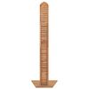 vidaXL Garden Shower Solid Teak 70x75x204 cm