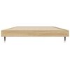 vidaXL Bed Frame without Mattress Sonoma Oak 90x200 cm Engineered Wood