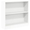 vidaXL Bookshelf White 80x24x75 cm Engineered Wood