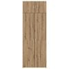 vidaXL Storage Cabinet 3 pcs Artisan Oak