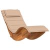 vidaXL Sun Lounger 2 pcs Brown 60 x 154 x 74cm Solid Acacia wood
