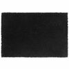 vidaXL Door Mat Black 40x60 cm Tufted Coir