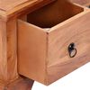 vidaXL Coffee Table 66x70x35 cm Solid Acacia Wood