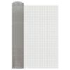 vidaXL Mesh Screen 60 x 1000 cm 6 Mesh Stainless Steel 201 Silver