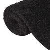 vidaXL Shaggy Rug High Pile Black 140x200 cm