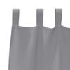 vidaXL Blackout Curtains with Rings 2 pcs Light Grey 225 x 140 cm