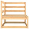 vidaXL 7 Piece Garden Lounge Set Solid Pinewood