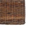 vidaXL Planter Basket with Storage 2 pcs Brown Lacak Rattan