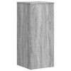 vidaXL Plant Stands 2 pcs Grey Sonoma 30x30x70 cm Engineered wood