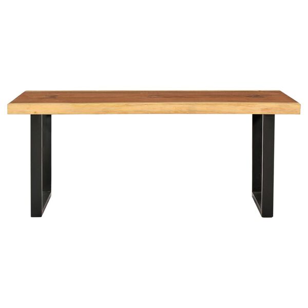 vidaXL Coffee Table Solid Wood Suar 102x54x41 cm