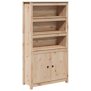 vidaXL Highboard 80x35x154 cm Solid Wood Pine