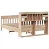 vidaXL Bed Frame without Mattress 150x200 cm King Size Solid Wood Pine