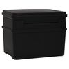 vidaXL Safe Box Black 44x37x34 cm