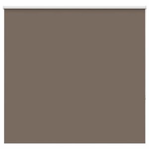 vidaXL Roller Blind Blackout Coffee 165x150 cm Fabric Width 161.6 cm Polyester