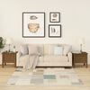 vidaXL Side Tables 2 pcs Honey Brown 40x40x39 cm Solid Wood Pine