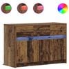 vidaXL TV Cabinet 91 x 34 x 61 cm Old Wood Engineered Wood