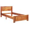vidaXL Bed Frame without Mattress Solid Acacia Wood 90x200cm