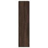 vidaXL Shoe Cabinet Brown Oak 80x21x87.5 cm Engineered Wood
