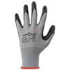 vidaXL Work Gloves 24 pcs Grey and Black 7 / S Polyester