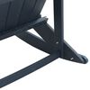 vidaXL Adirondack Rocking Chair Navy 73.5 x 92 x 90cm HDPE