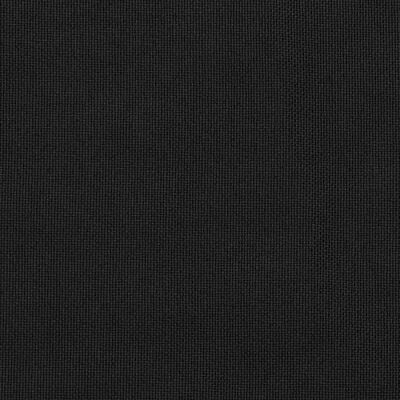 vidaXL Linen-Look Blackout Curtains with Grommets 2pcs Black 140x175cm