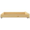 vidaXL Day Bed Drawers 2 pcs Solid Pinewood