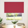vidaXL Roller Blind Blackout Red 120x175 cm Fabric Width 116.6 cm Polyester