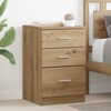 vidaXL Bedside Cabinet Artisan Oak 40 x 40 x 63 cm Engineered Wood