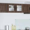 vidaXL Kitchen Cabinet Brown Oak 80 x 31 x 40 cm Engineered Wood