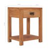 vidaXL bedside Cabinet 35x35x50 cm Solid Teak Wood
