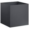 vidaXL Garden Planter Anthracite 20 x 20 x 20 cm Cold-rolled Steel