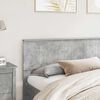 vidaXL Headboard Concrete Grey 200 cm Engineered wood