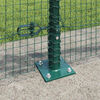 vidaXL Fence Post Green 25 x 0.5 m (19 x 19 mm mesh) Steel