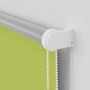 vidaXL Roller Blind Blackout Leaves Green 125x230 cm Fabric Width 121.6 cm Polyester
