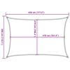 vidaXL Sunshade Sail 160 g/m² Cream 3x4.5 m HDPE