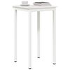 vidaXL Bar Table White 60 x 60 x 105 cm Solid Pine Wood