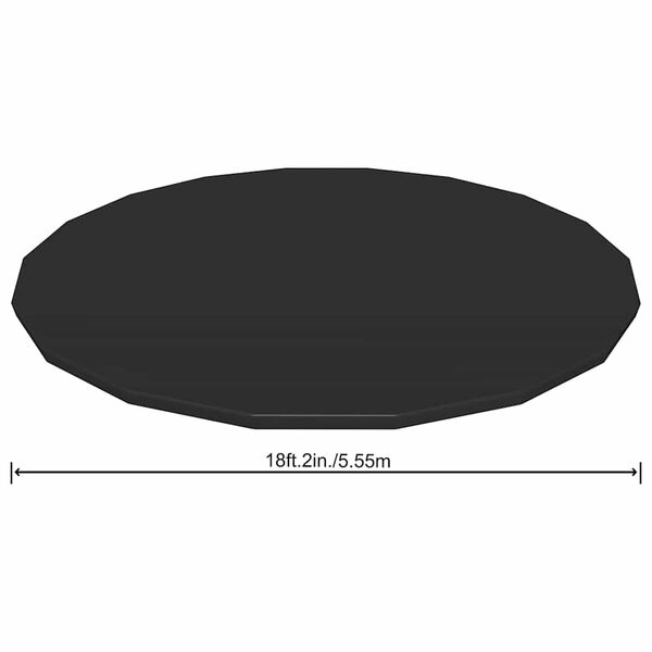 Bestway Flowclear Fast Set Pool Cover 555 cm