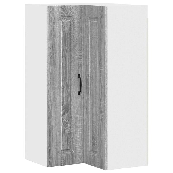 vidaXL Kitchen Cabinet Kalmar Grey Sonoma 57 x 57 x 100 cm