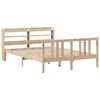 vidaXL Bed Frame with Headboard without Mattress 150x200 cm King Size