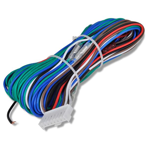 Car Central Door Lock Kit with 2 Normal Remote Controls 4 Motors 12V