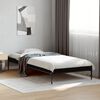 vidaXL Bed Frame without Mattress Black 90x190 cm Single