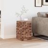 vidaXL Stool Natural 29 x 29 x 48 cm Solid Reclaim wood