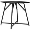 vidaXL Side Table Set 2 pcs Black Oak