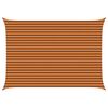 vidaXL Sun Shade Sail Orange and Brown 5 x 3.5 m 100% Polyester Oxford