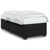 vidaXL Bed Frame without Mattress Black&nbsp;Single&nbsp;Velvet