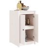vidaXL Outdoor Kitchen Cabinet White Solid Wood Pine