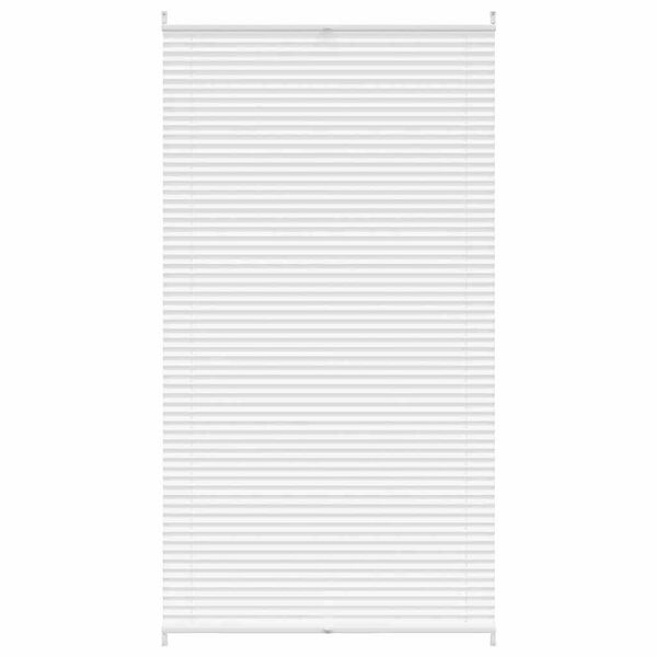 Plisse Blind 100x200cm White Pleated Blind